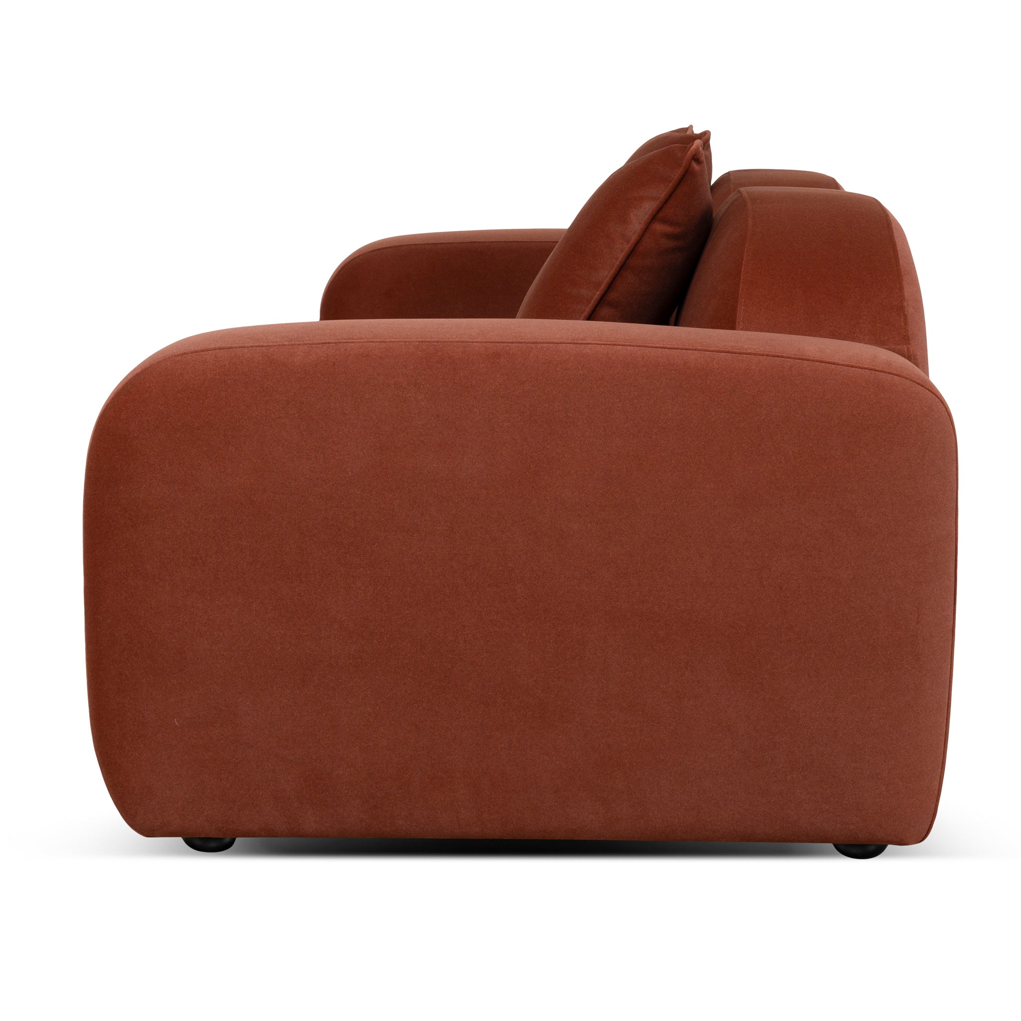 Soma 3 Seater Sofa - Umber Orange Sofa OL Sofa-Core