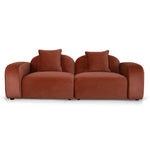 Soma 3 Seater Sofa - Umber Orange Sofa OL Sofa-Core