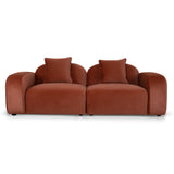 Soma 3 Seater Sofa - Umber Orange Sofa OL Sofa-Core