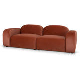 Soma 3 Seater Sofa - Umber Orange Sofa OL Sofa-Core
