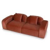 Soma 3 Seater Sofa - Umber Orange Sofa OL Sofa-Core