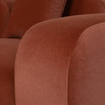 Soma 3 Seater Sofa - Umber Orange Sofa OL Sofa-Core