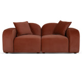 Soma 2 Seater Sofa - Umber Orange Sofa OL Sofa-Core
