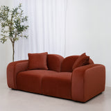 Soma 2 Seater Sofa - Umber Orange Sofa OL Sofa-Core