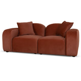 Soma 2 Seater Sofa - Umber Orange Sofa OL Sofa-Core