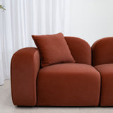 Soma 2 Seater Sofa - Umber Orange Sofa OL Sofa-Core