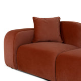 Soma 2 Seater Sofa - Umber Orange Sofa OL Sofa-Core