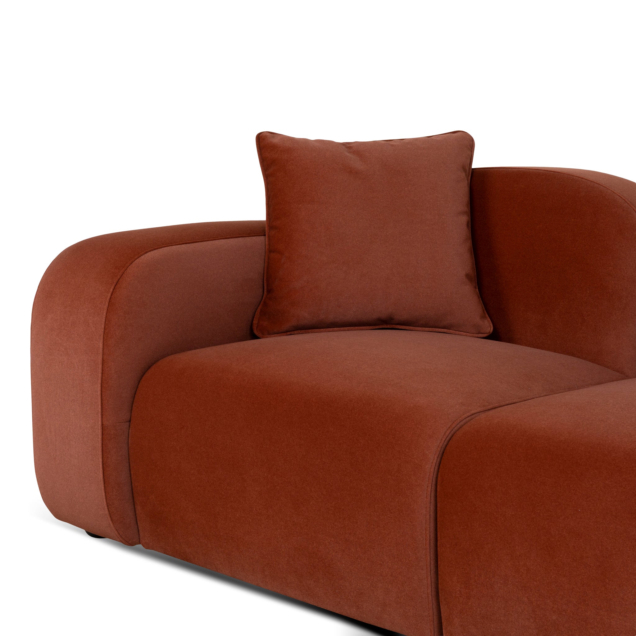 Soma 2 Seater Sofa - Umber Orange Sofa OL Sofa-Core
