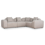 Soma Additional Armless for 4 Seater Sofa - Hazel Beige Armless Addition OL Sofa-Core