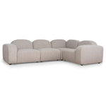 Soma Corner Option for 4 Seater Sofa - Hazel Beige - Last One Corner Addition OL Sofa-Core