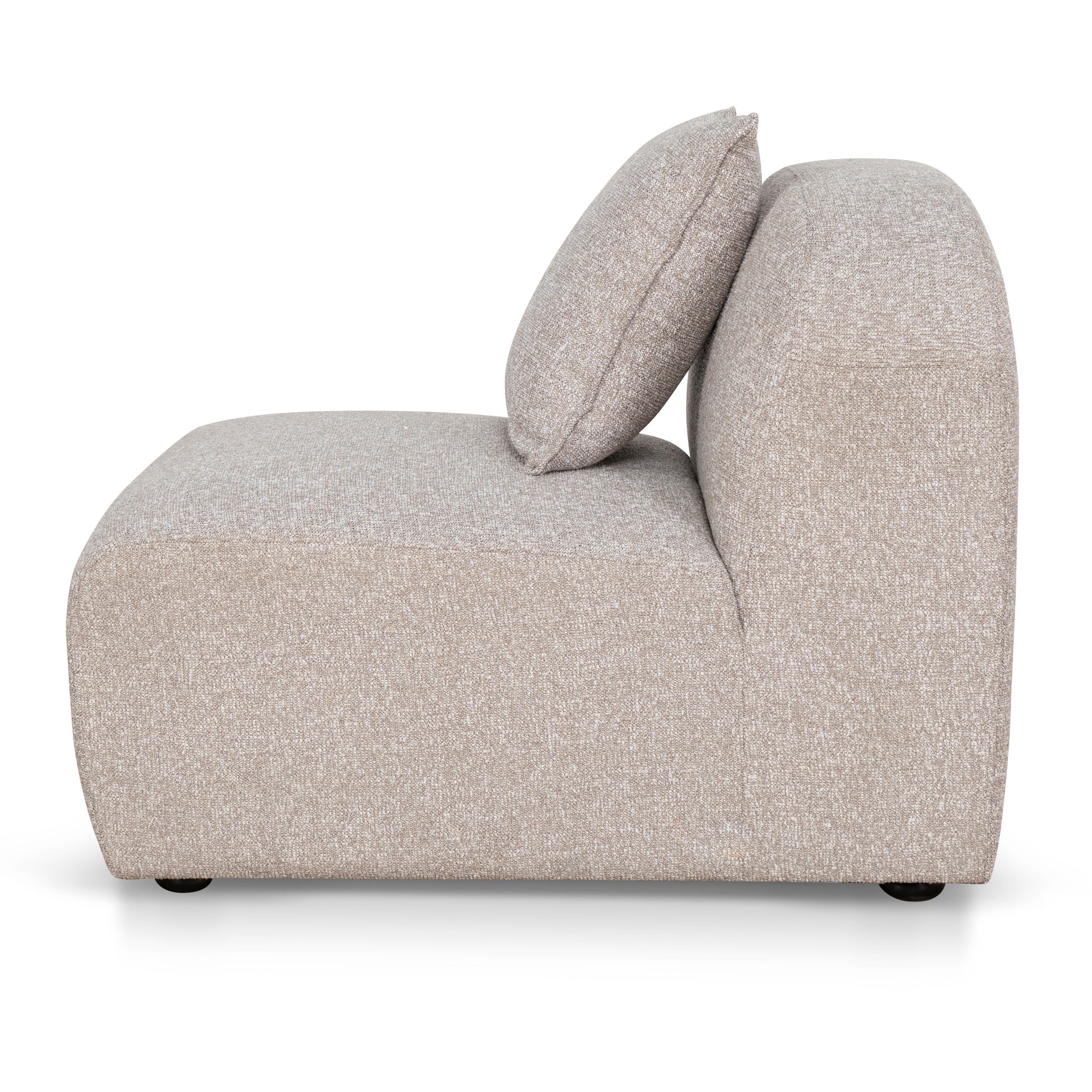 Soma Additional Armless for 4 Seater Sofa - Hazel Beige Armless Addition OL Sofa-Core