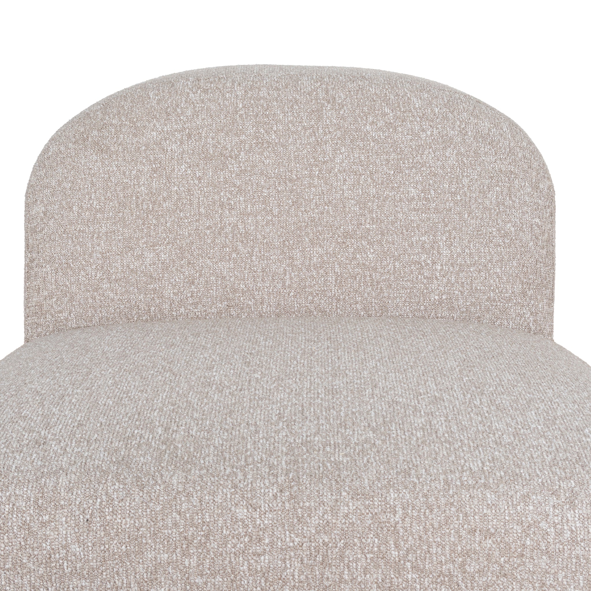 Soma Additional Armless for 4 Seater Sofa - Hazel Beige Armless Addition OL Sofa-Core