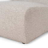 Soma Additional Armless for 4 Seater Sofa - Hazel Beige Armless Addition OL Sofa-Core