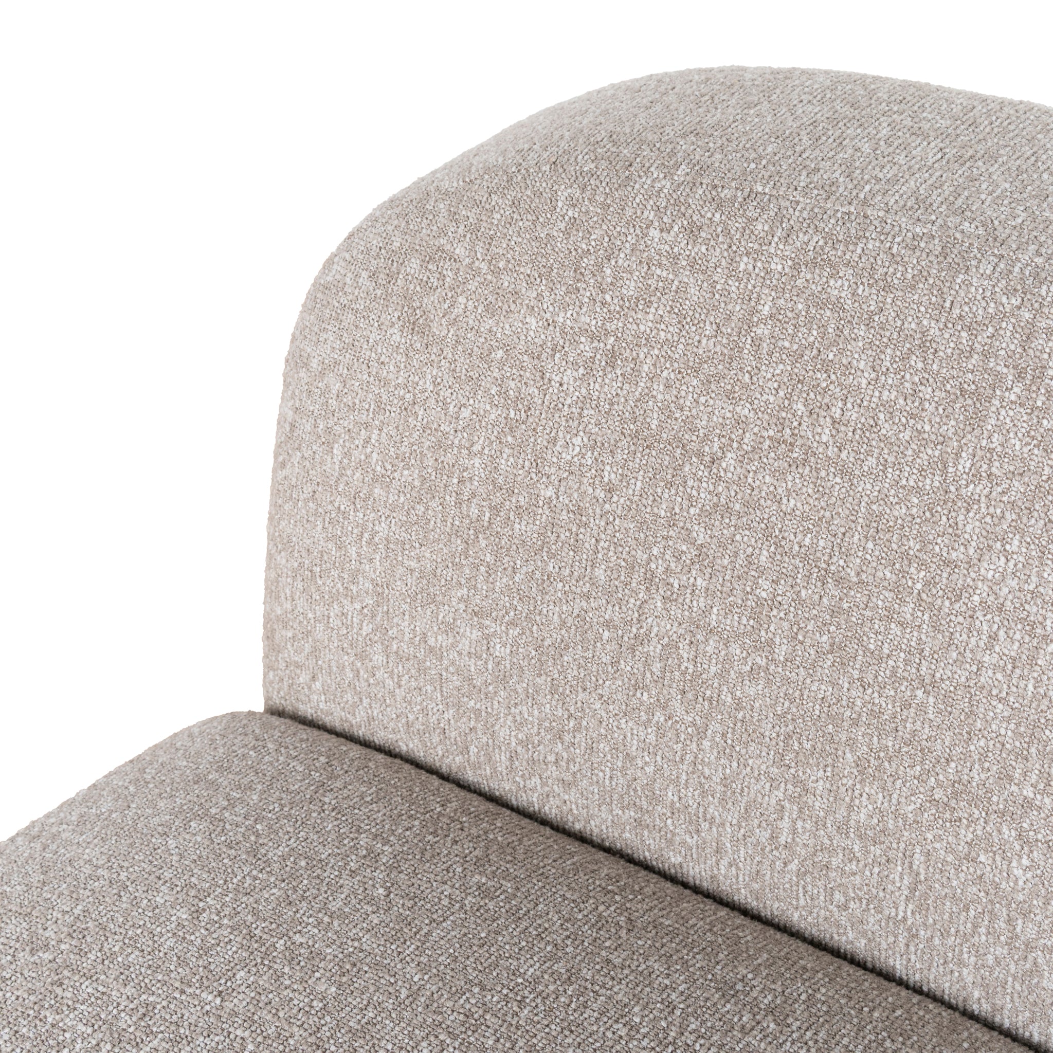 Soma Additional Armless for 4 Seater Sofa - Hazel Beige Armless Addition OL Sofa-Core