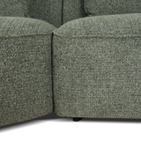 Rowe Left Chaise Sofa - Coral Dark Green Chaise Lounge KJ Sofa-Core