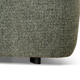 Rowe Left Chaise Sofa - Coral Dark Green Chaise Lounge KJ Sofa-Core