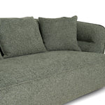 Rowe Left Chaise Sofa - Coral Dark Green Chaise Lounge KJ Sofa-Core