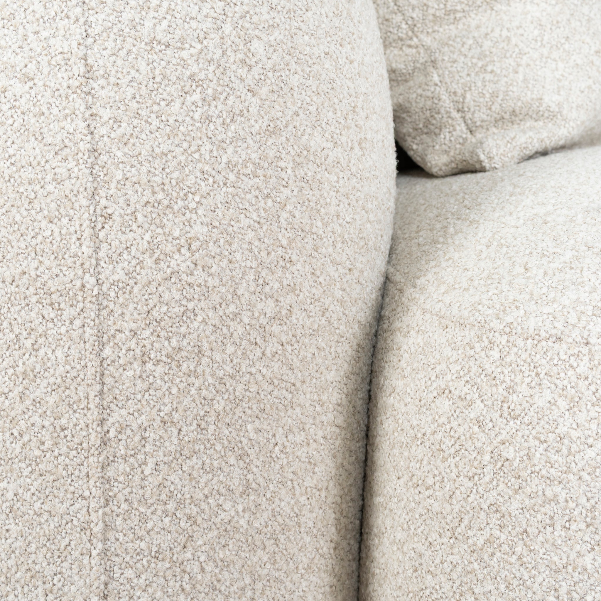 Justus 3 Seater Right Chaise Sofa - Oatmeal Beige Sofa Ace-Core