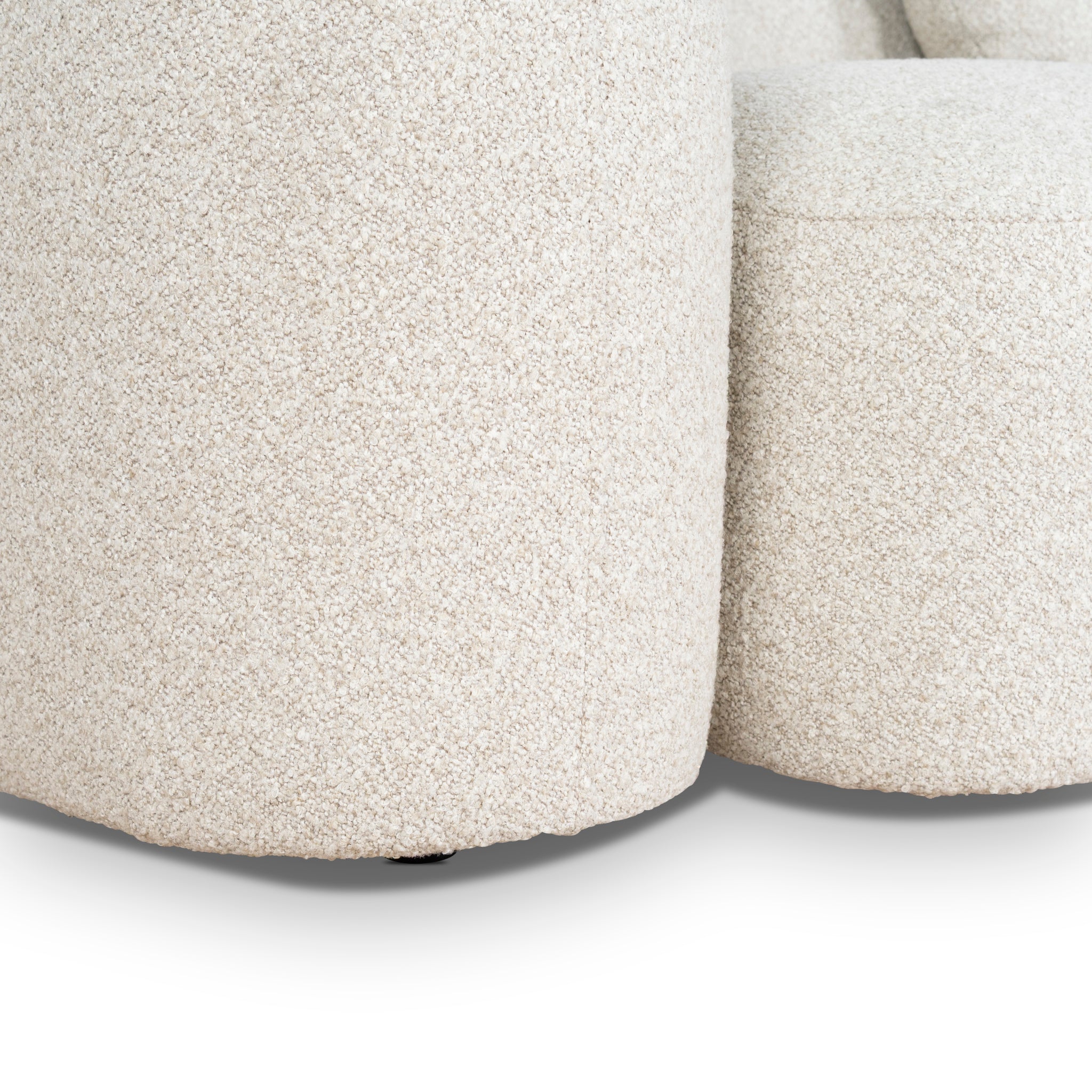 Justus 3 Seater Right Chaise Sofa - Oatmeal Beige Sofa Ace-Core