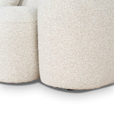 Justus 3 Seater Left Chaise Sofa - Oatmeal Beige Sofa Ace-Core