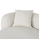 Justus 3 Seater Left Chaise Sofa - Oatmeal Beige Sofa Ace-Core