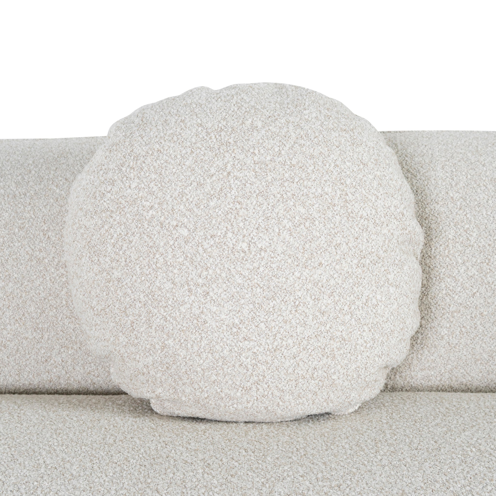 Justus 3 Seater Left Chaise Sofa - Oatmeal Beige Sofa Ace-Core