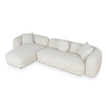 Justus 3 Seater Left Chaise Sofa - Oatmeal Beige Sofa Ace-Core