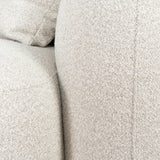 Justus 3 Seater Left Chaise Sofa - Oatmeal Beige Sofa Ace-Core