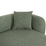 Justus 3 Seater Right Chaise Sofa - Amazon Green Sofa Ace-Core