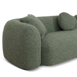 Justus 3 Seater Right Chaise Sofa - Amazon Green Sofa Ace-Core
