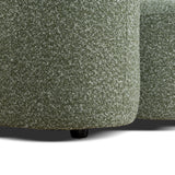 Justus 3 Seater Right Chaise Sofa - Amazon Green Sofa Ace-Core