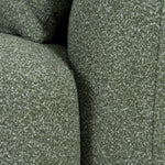 Justus 3 Seater Left Chaise Sofa - Amazon Green Sofa Ace-Core