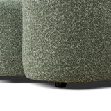 Justus 3 Seater Left Chaise Sofa - Amazon Green Sofa Ace-Core