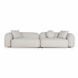 Justus 4 Seater Sofa - Oatmeal Beige Sofa Ace-Core