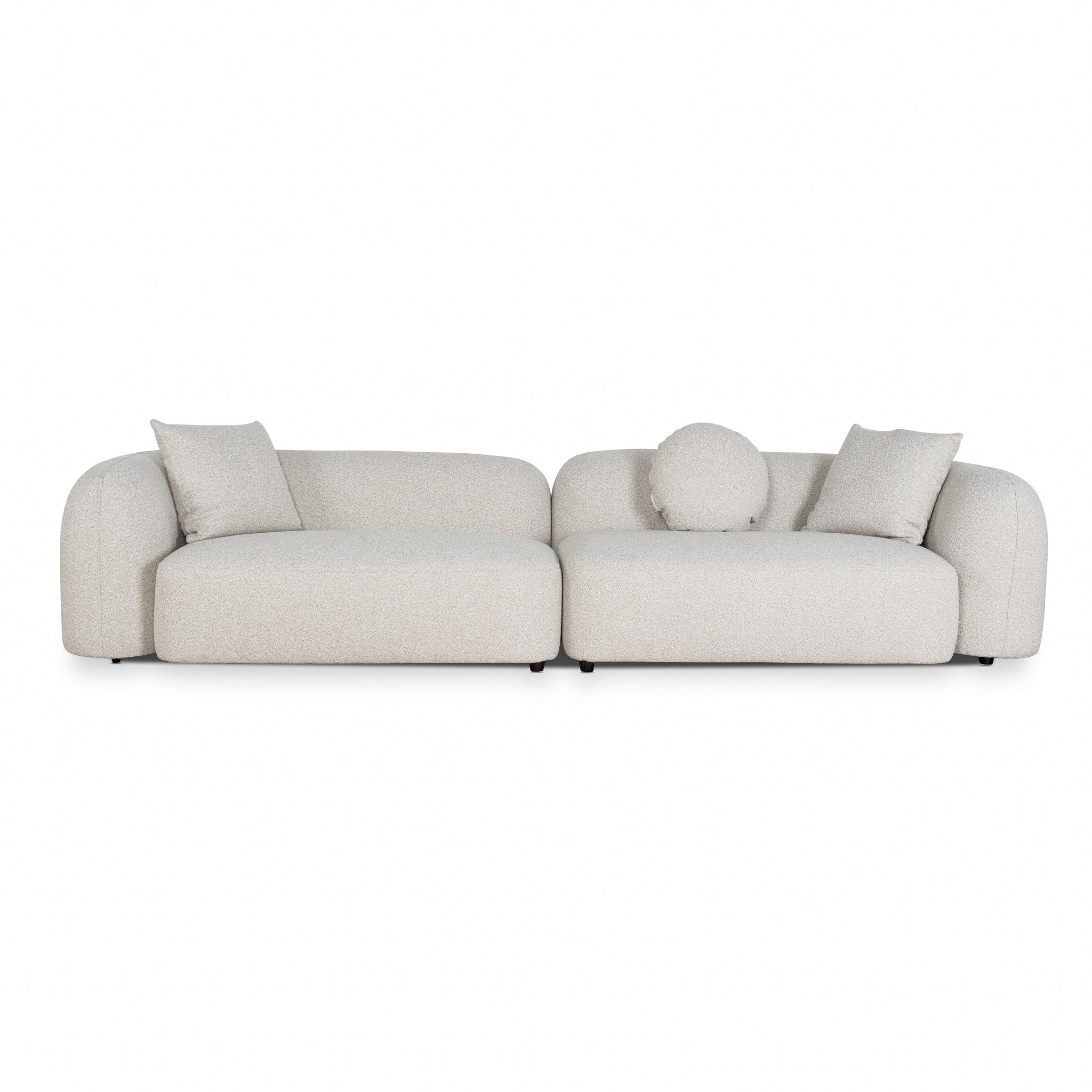 Justus 4 Seater Sofa - Oatmeal Beige Sofa Ace-Core
