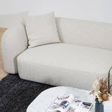 Justus 4 Seater Sofa - Oatmeal Beige Sofa Ace-Core