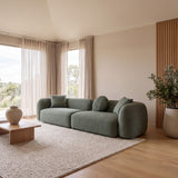 Justus 4 Seater Sofa - Amazon Green Sofa Ace-Core