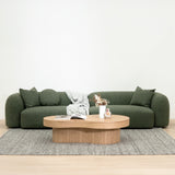 Justus 4 Seater Sofa - Amazon Green Sofa Ace-Core