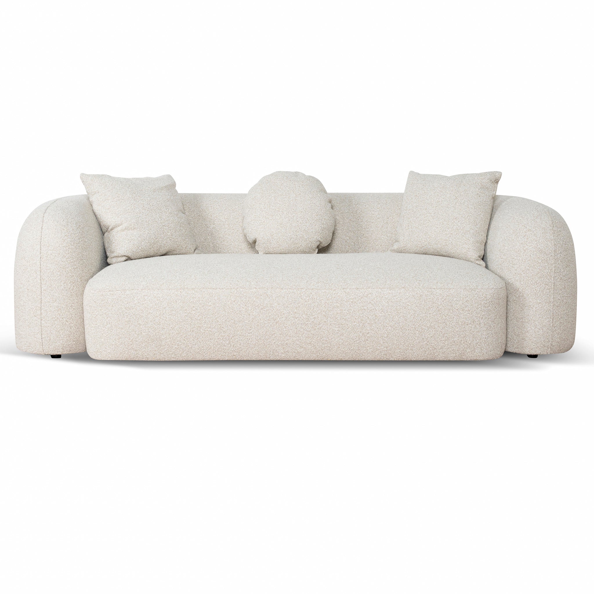 Justus 3 Seater Sofa - Oatmeal Beige Sofa Ace-Core