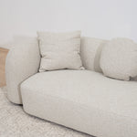 Justus 3 Seater Sofa - Oatmeal Beige Sofa Ace-Core