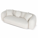 Justus 3 Seater Sofa - Oatmeal Beige Sofa Ace-Core