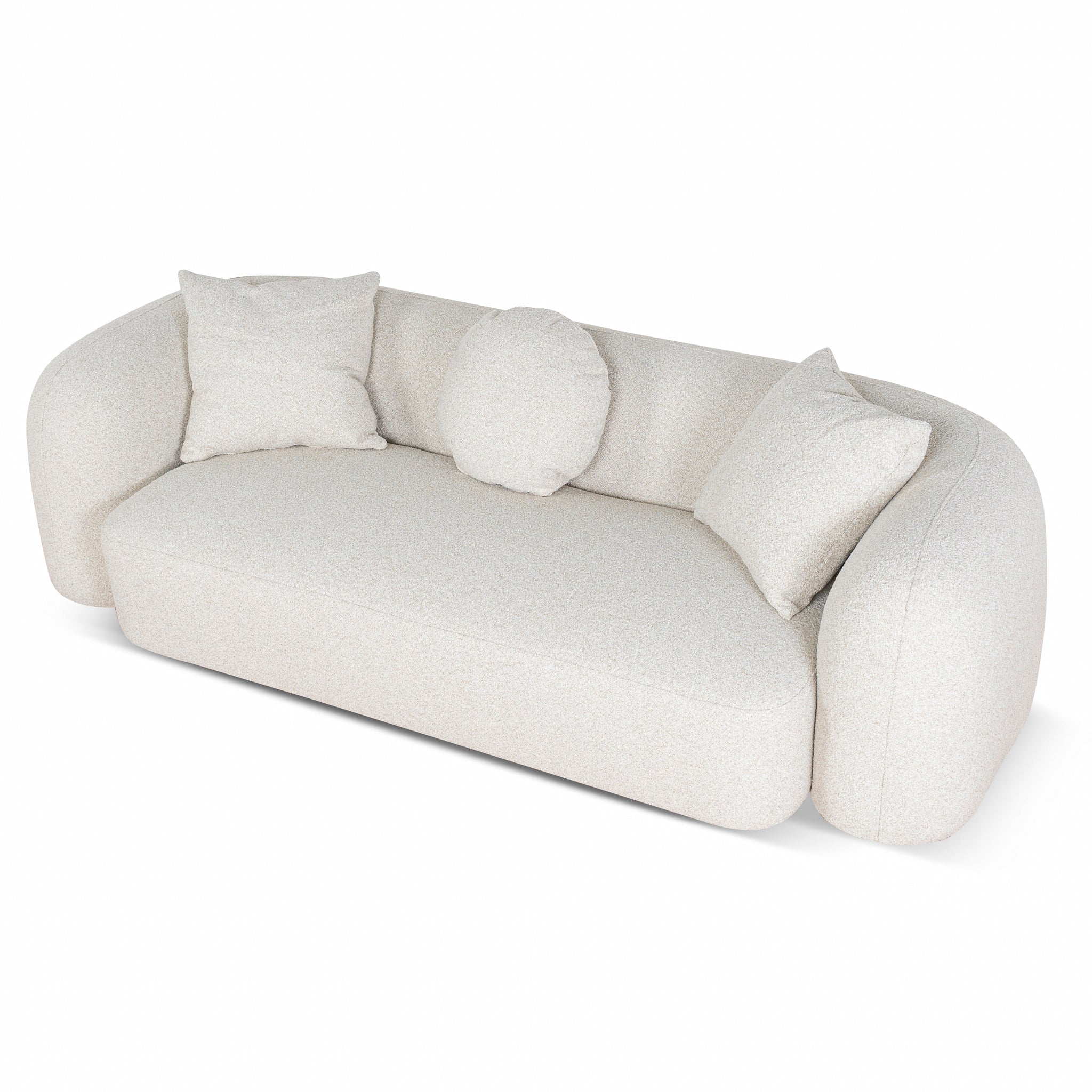 Justus 3 Seater Sofa - Oatmeal Beige Sofa Ace-Core