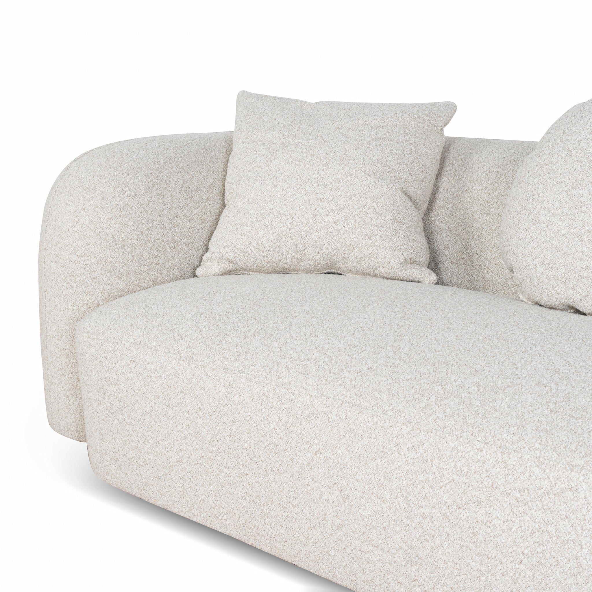 Justus 3 Seater Sofa - Oatmeal Beige Sofa Ace-Core