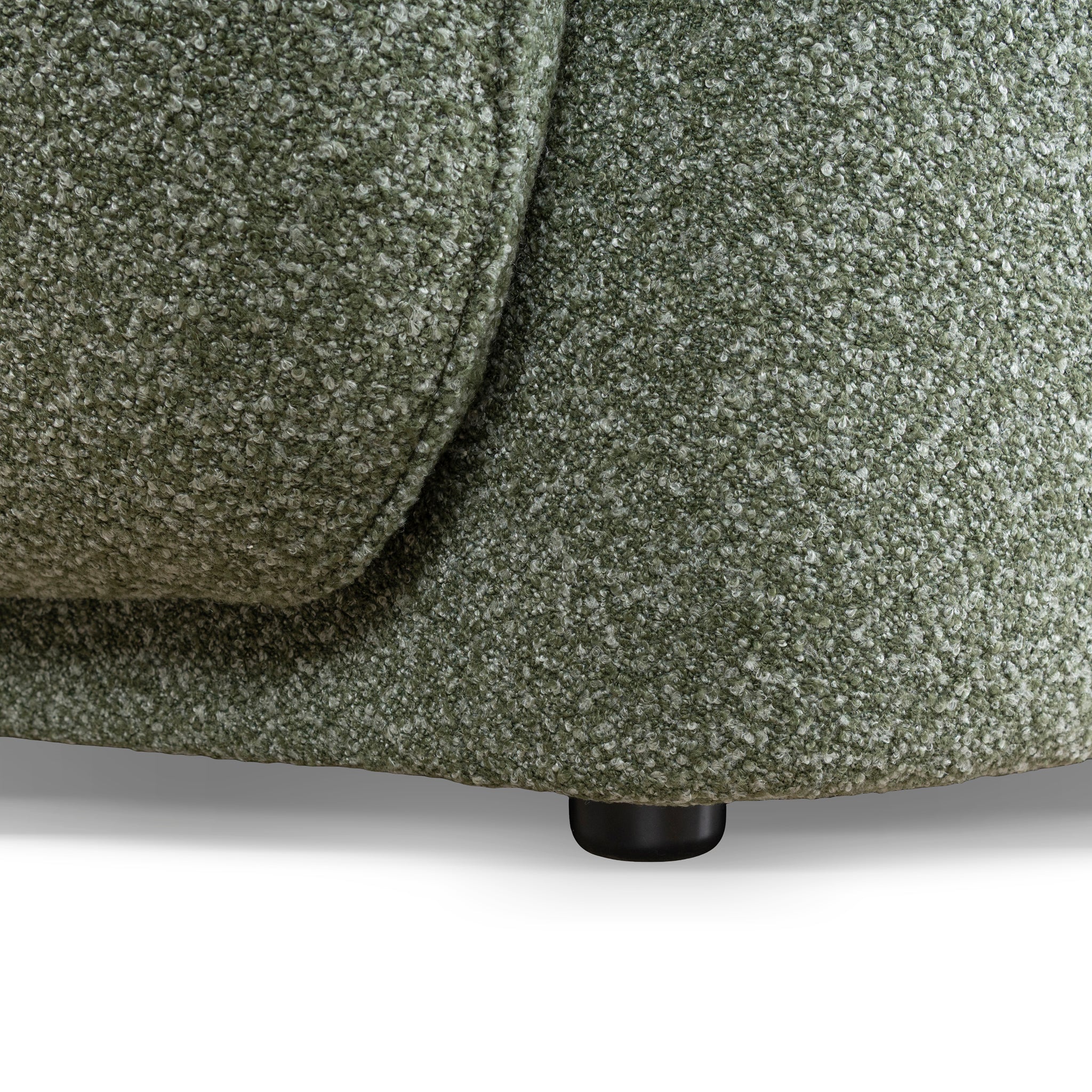 Serenity 3 Seater Right Chaise Sofa - Amazon Green Sofa Ace-Core