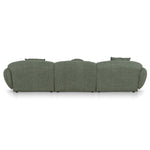 Serenity 3 Seater Right Chaise Sofa - Amazon Green Sofa Ace-Core