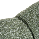 Serenity 3 Seater Left Chaise Sofa - Amazon Green Sofa Ace-Core