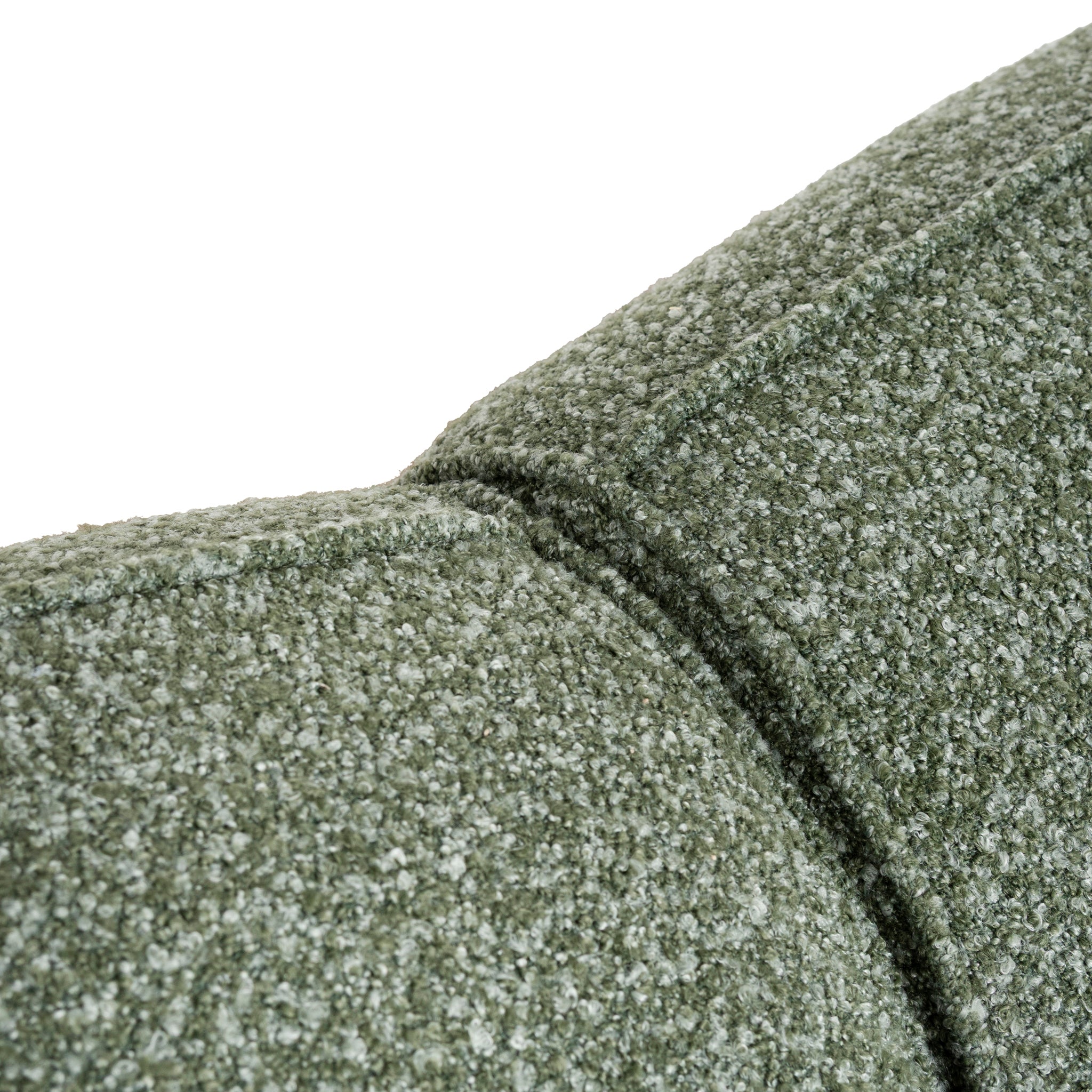 Serenity 3 Seater Left Chaise Sofa - Amazon Green Sofa Ace-Core