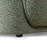 Serenity 3 Seater Left Chaise Sofa - Amazon Green Sofa Ace-Core