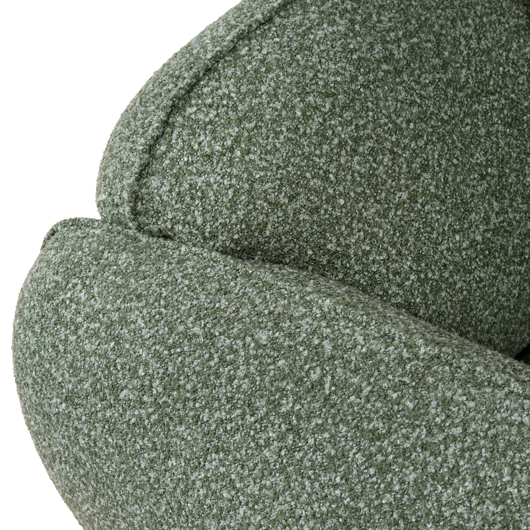 Serenity 3 Seater Left Chaise Sofa - Amazon Green Sofa Ace-Core