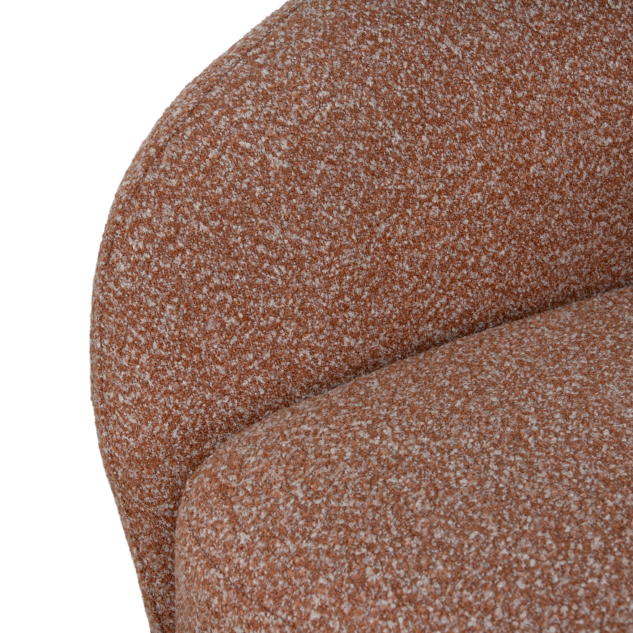 Plushpeak Armchair - Terracotta Brown Armchair Ace-Core